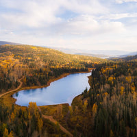 Fall Vibes Over Colorado Lake - 1