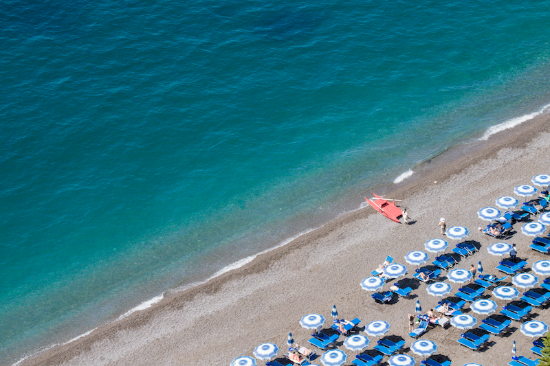 Beach Days In Positano 1