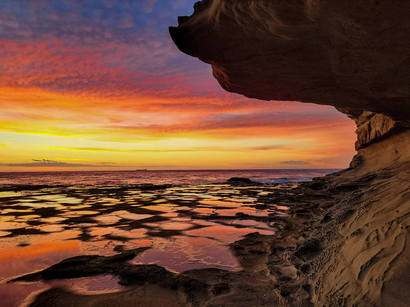 Beautiful colours at the Terrigal rockpools #1