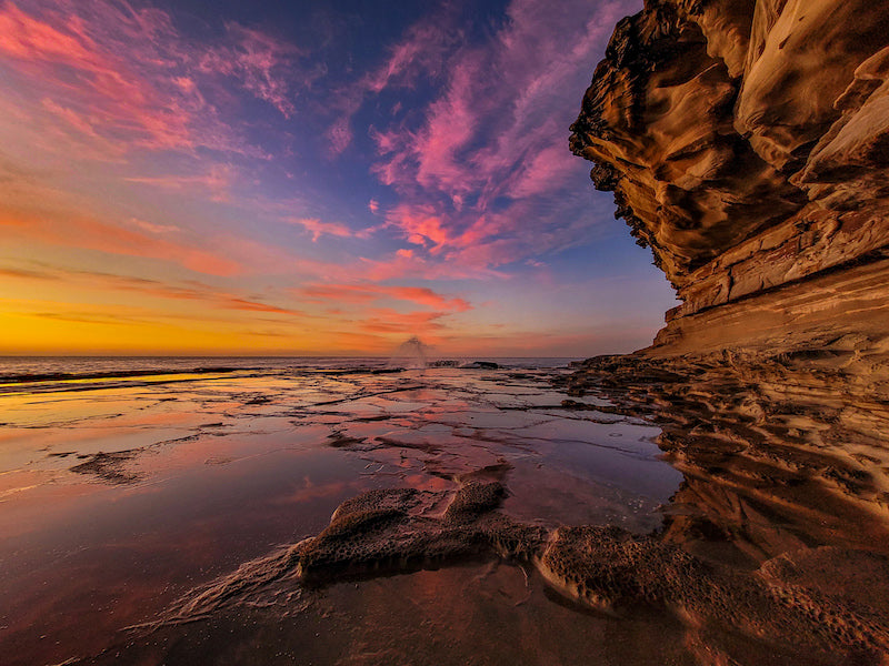 Beautiful colours at the Terrigal rockpools #4