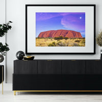 ULURU UNDER PURPLE SKY