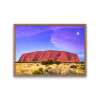 ULURU UNDER PURPLE SKY