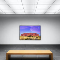 ULURU UNDER PURPLE SKY