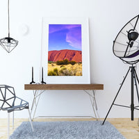 ULURU UNDER PURPLE SKY