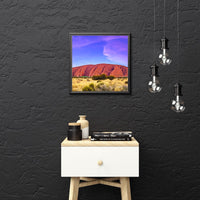 ULURU UNDER PURPLE SKY