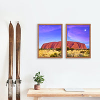 ULURU UNDER PURPLE SKY