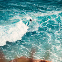 Redhead Surfer