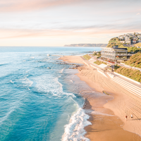 Mornings at Merewether Beach Landscape