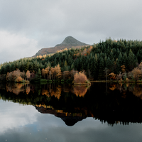 Autumn Reflections in Glencoe