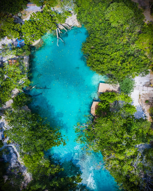 Blue Lagoon Aerial