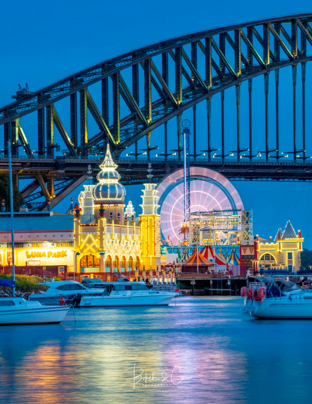 Blue Hour At Lavendar Bay