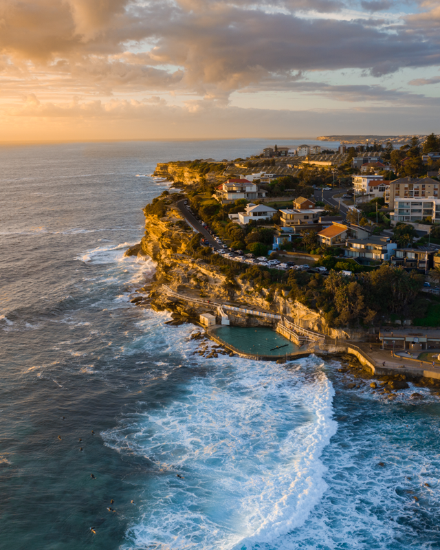 Bronte Baths Sunrise