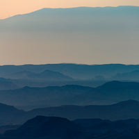 Sunrise over Ramon crater #6