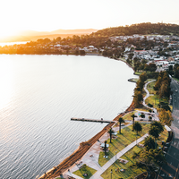 Sunset at Warners Bay