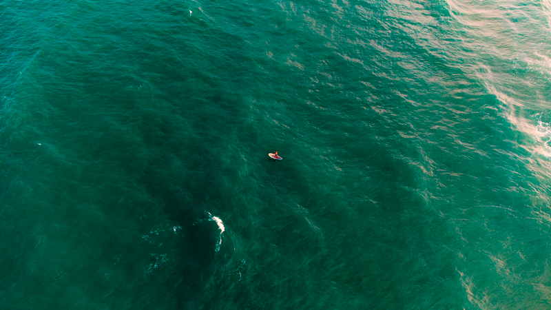 Deep Water Paddling, Sunshine Coast, Queensland