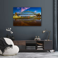 Reflections of Sydney Harbour Bridge