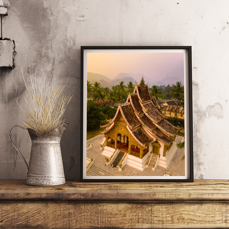 Luang Prabang temple in Laos