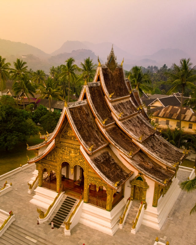Luang Prabang temple in Laos