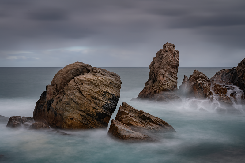Mist on the rocks