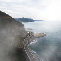 Moody Sea Cliff Bridge