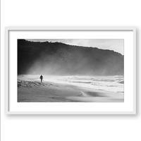 Morning Surf b&w