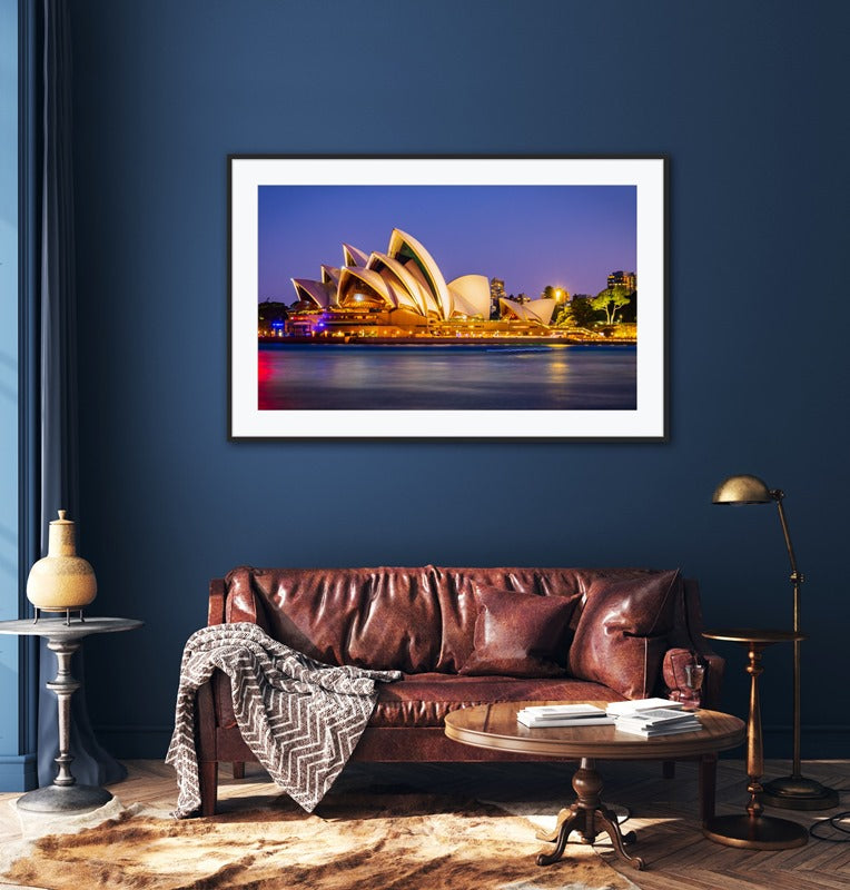 Sydney Opera House At Dusk