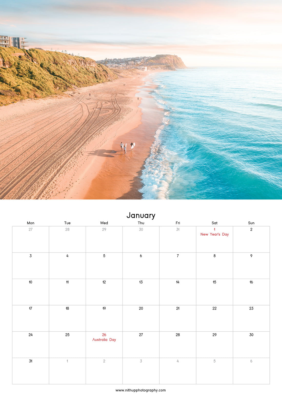 2022 Custom Calendar