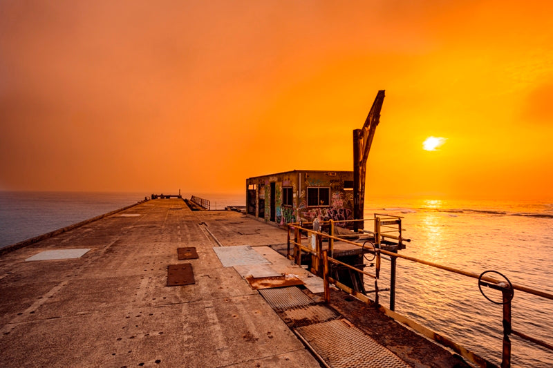 Rise Over The Pier - Catherine Hill Bay