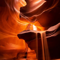 Sand Falls at Antelope Canyon