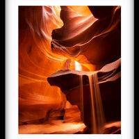 Sand Falls at Antelope Canyon
