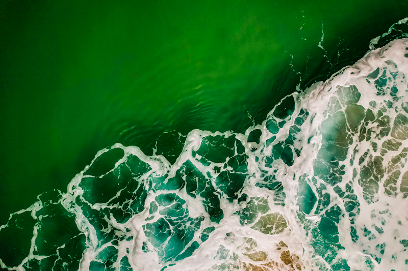 Green Sea Foam