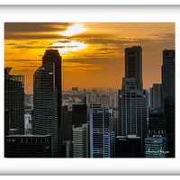 Singapore at Sunset