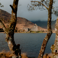 Stormy Light at Kilchurn Castle