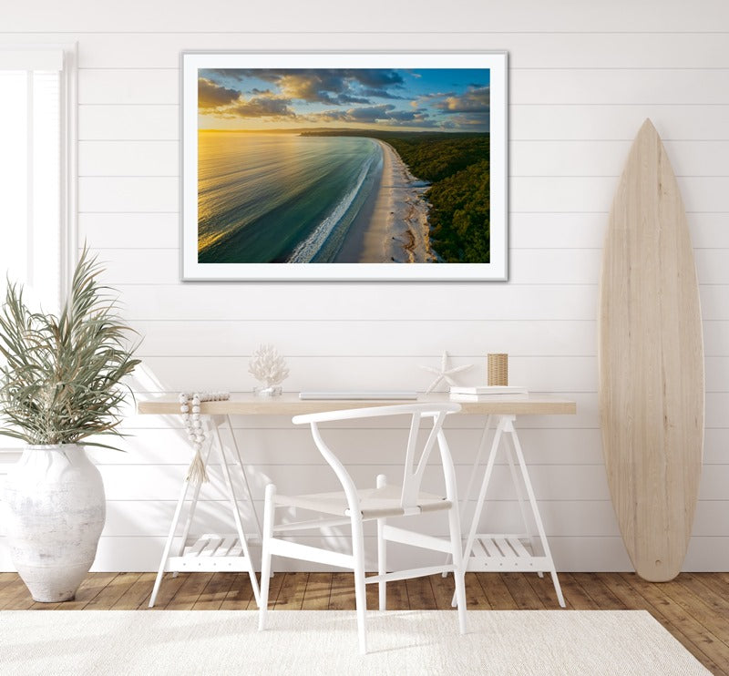 Sunrise Over Hyams Beach, NSW.