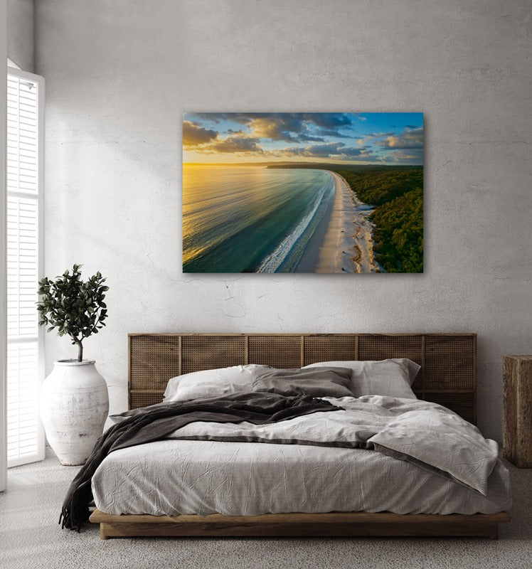 Sunrise Over Hyams Beach, NSW.