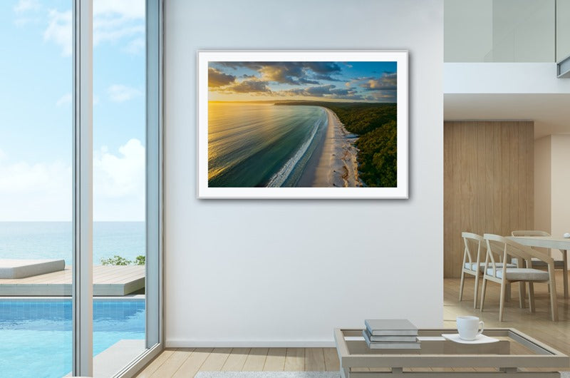 Sunrise Over Hyams Beach, NSW.