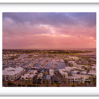 Sunset on Dolphin Quay