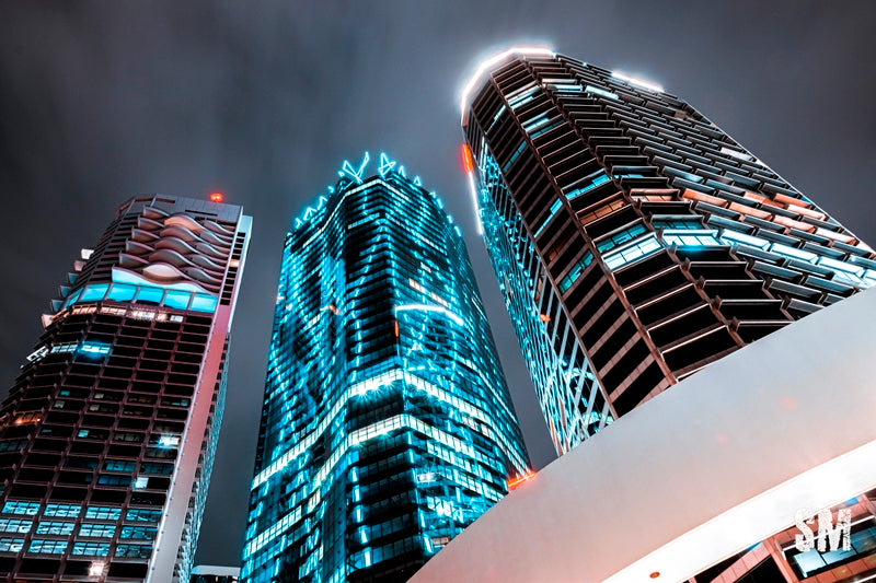 Three Buildings Standing Proud - Brisbane City