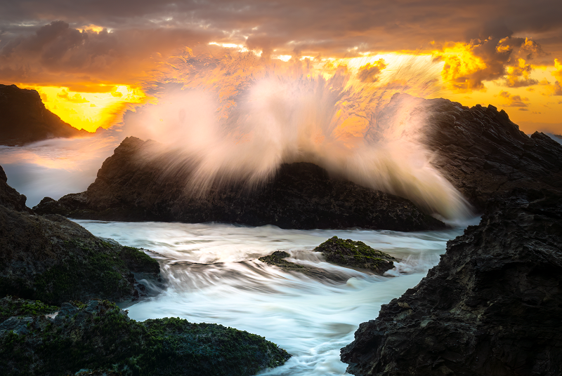 Wave forms on Sunrise