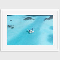 Seaplane Arrival, The Maldives
