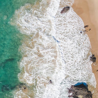 Footprints by the Sea