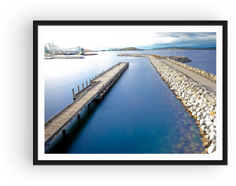 Beautiful jetty in the heart of Albany