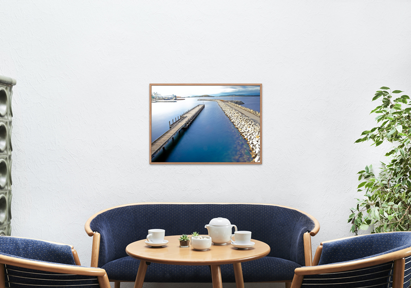 Beautiful jetty in the heart of Albany