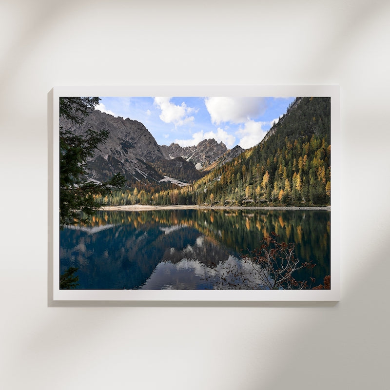 Mountains at Lago Di  Braies