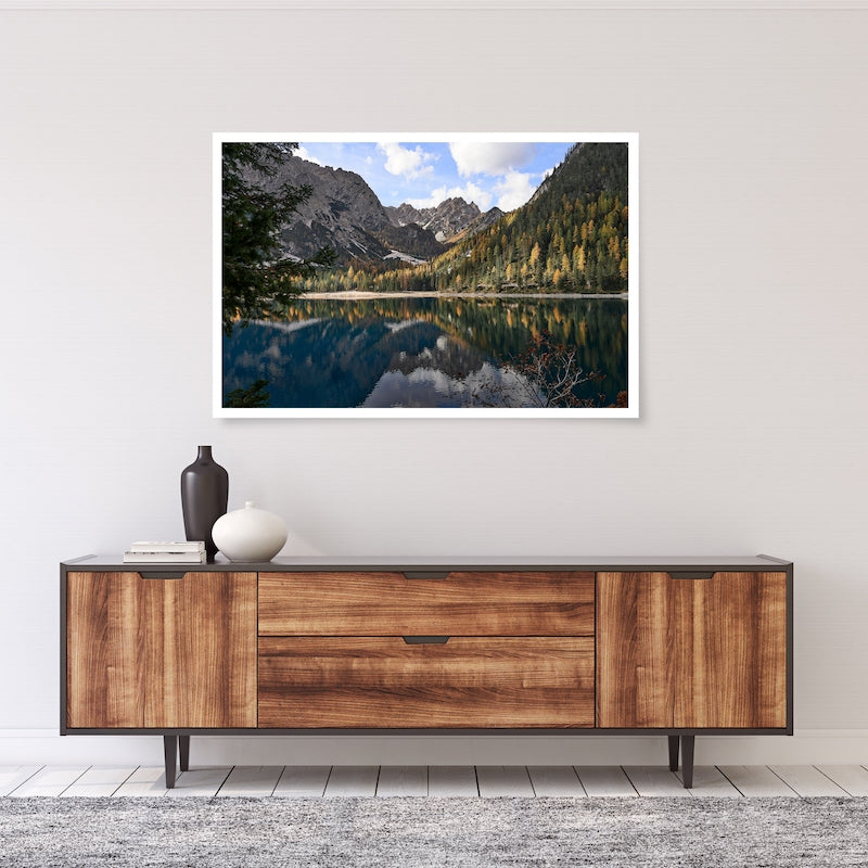 Mountains at Lago Di  Braies