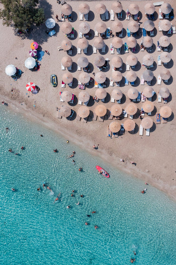 Greek Islands Beach Umbrellas - 1