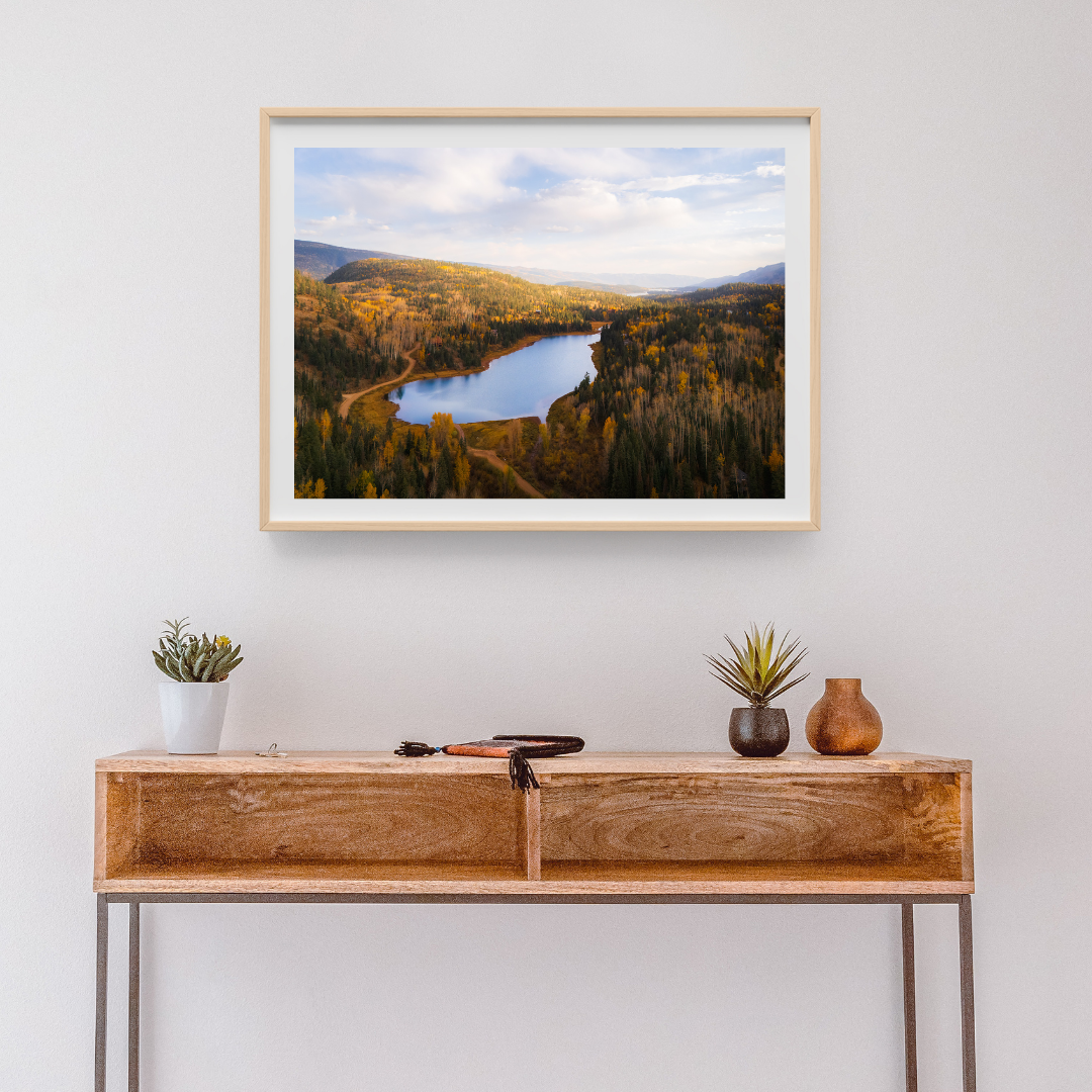 Fall Vibes Over Colorado Lake - 2