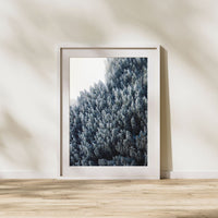  Snowy Forest Landscape Austria - Winter Christmas Decoration - 3