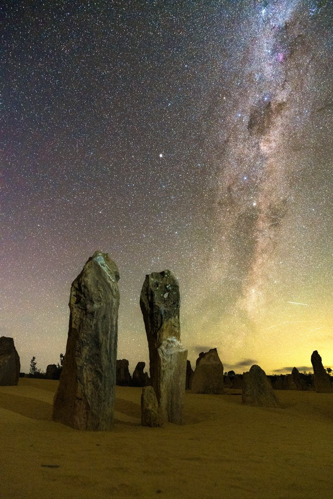 Milky Way rising on The Pinnacles - 1