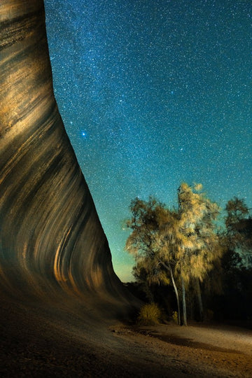 Night Scene from Wave Rock 1 - 1